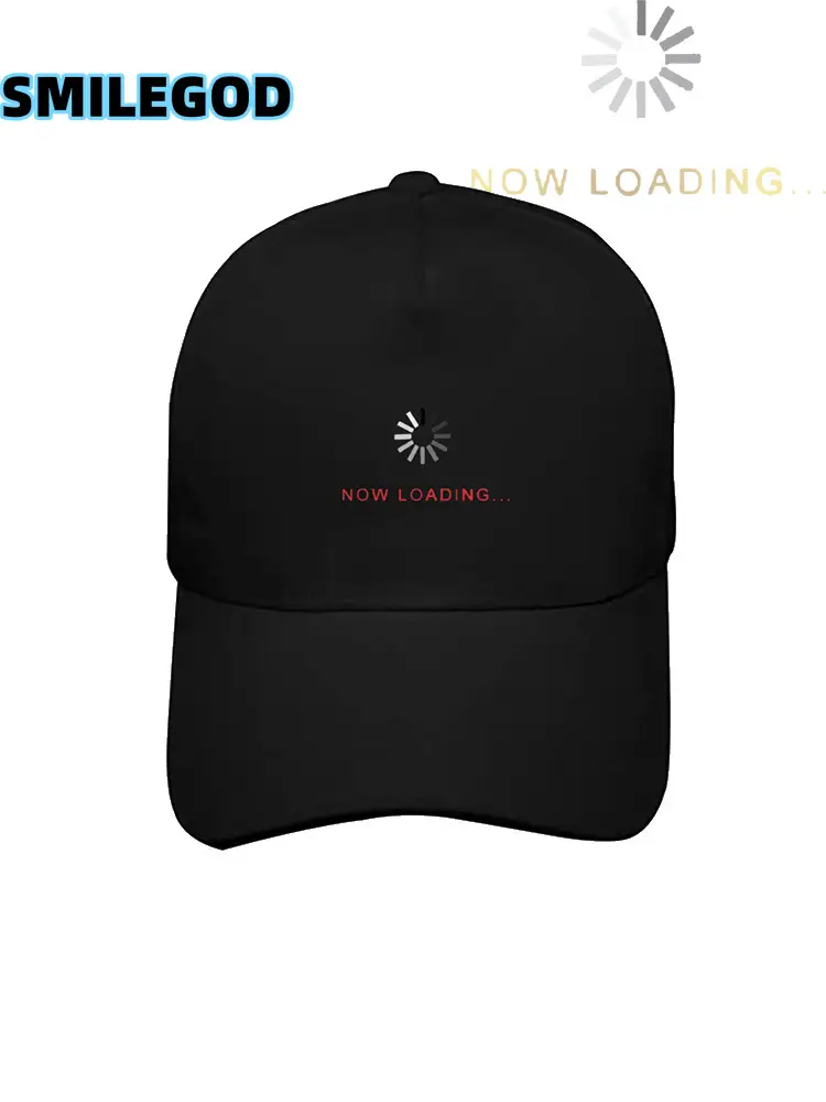 Men's Black Now Loading Cap SMILEGOD — feature 4
