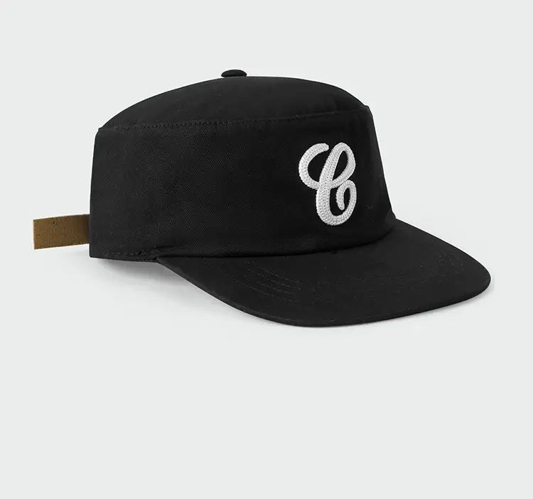 Korean Style Leopard Print Flat Cap with Embroidered Logo — feature 12