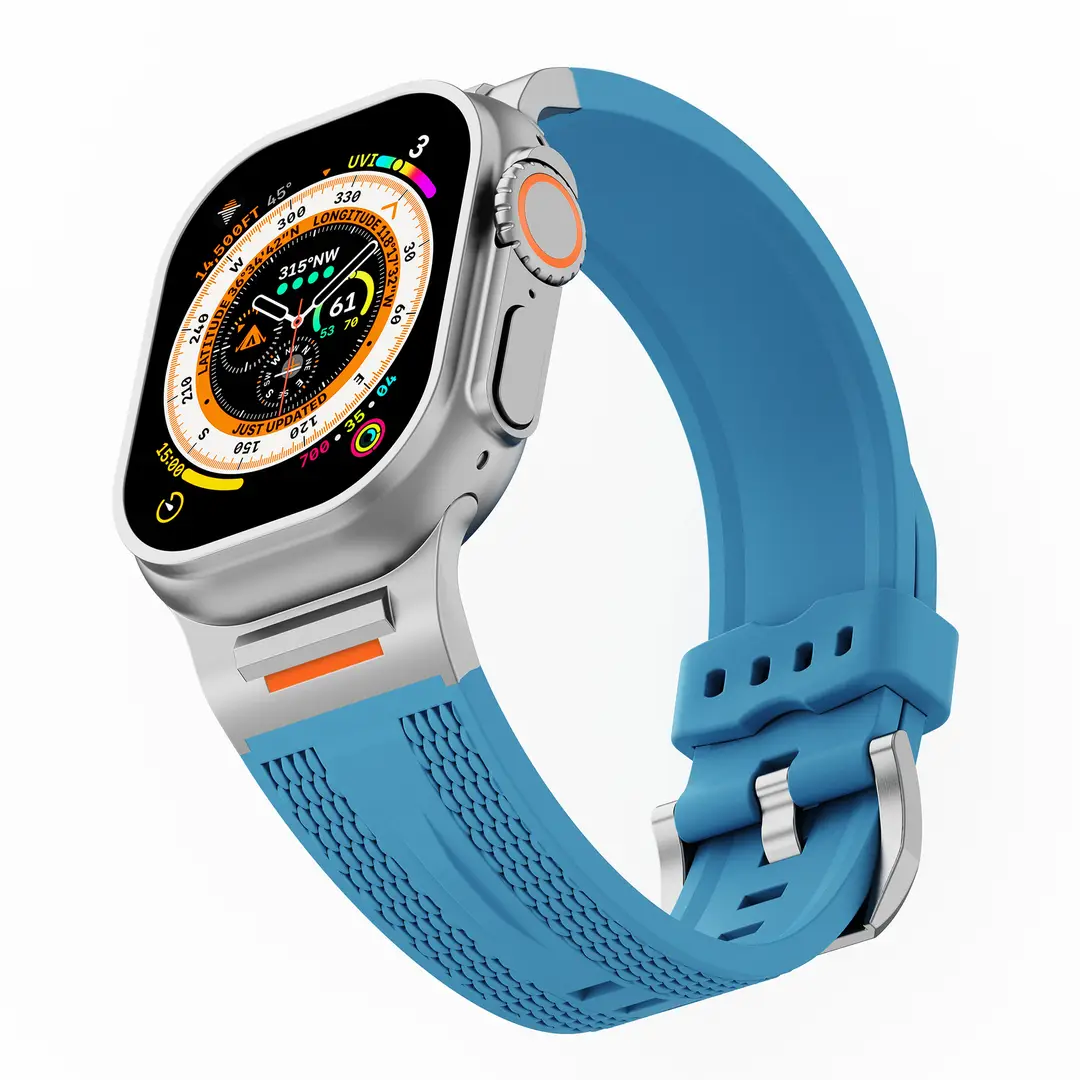 Suitable for Apple Watch 456789 Generation Watch iWatch Explorer Series No. 3 Silicone Apple Watch Strap