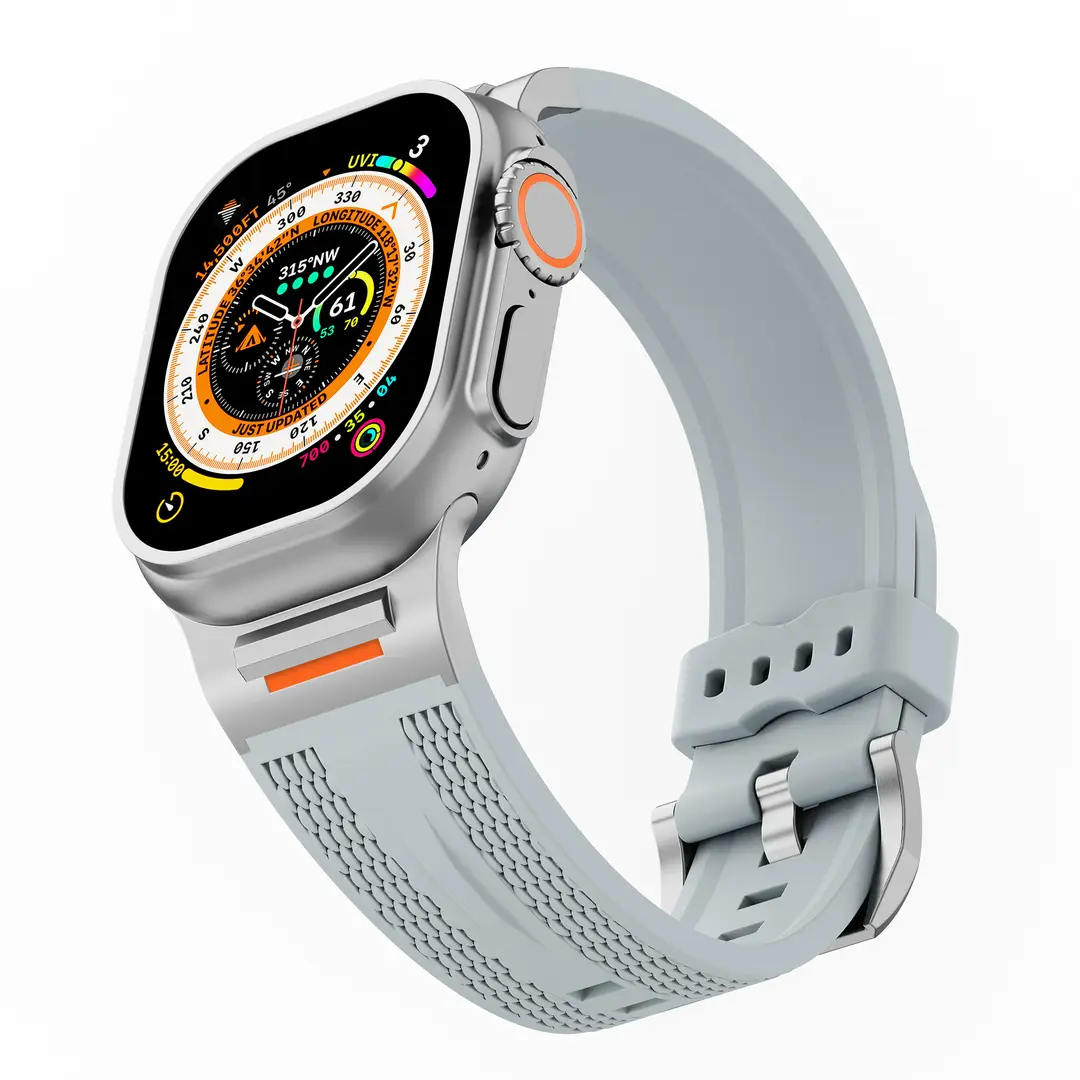Suitable for Apple Watch 456789 Generation Watch iWatch Explorer Series No. 3 Silicone Apple Watch Strap
