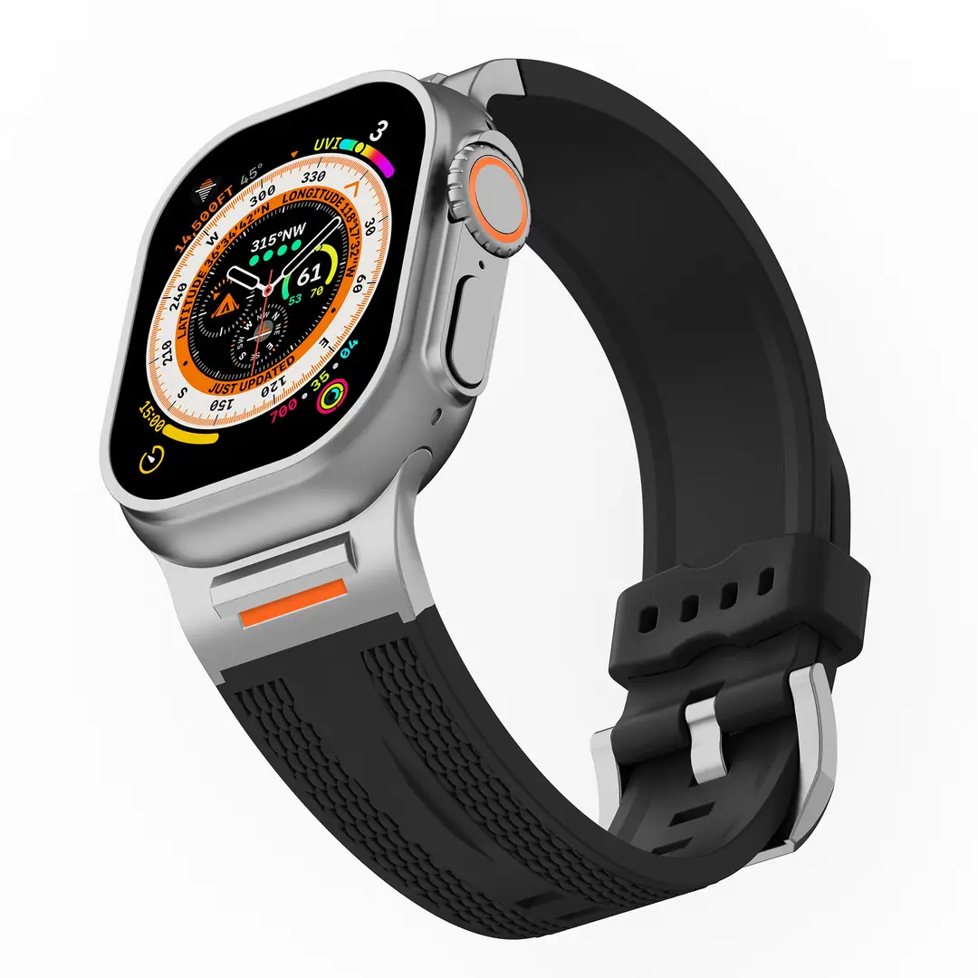Suitable for Apple Watch 456789 Generation Watch iWatch Explorer Series No. 3 Silicone Apple Watch Strap