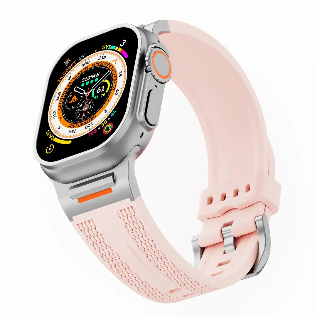 Suitable for Apple Watch 456789 Generation Watch iWatch Explorer Series No. 3 Silicone Apple Watch Strap