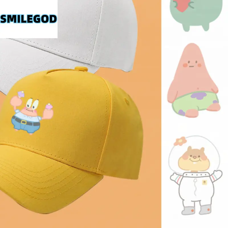 Spongebob Hat Red Baseball Cap for Men Women - Image 36