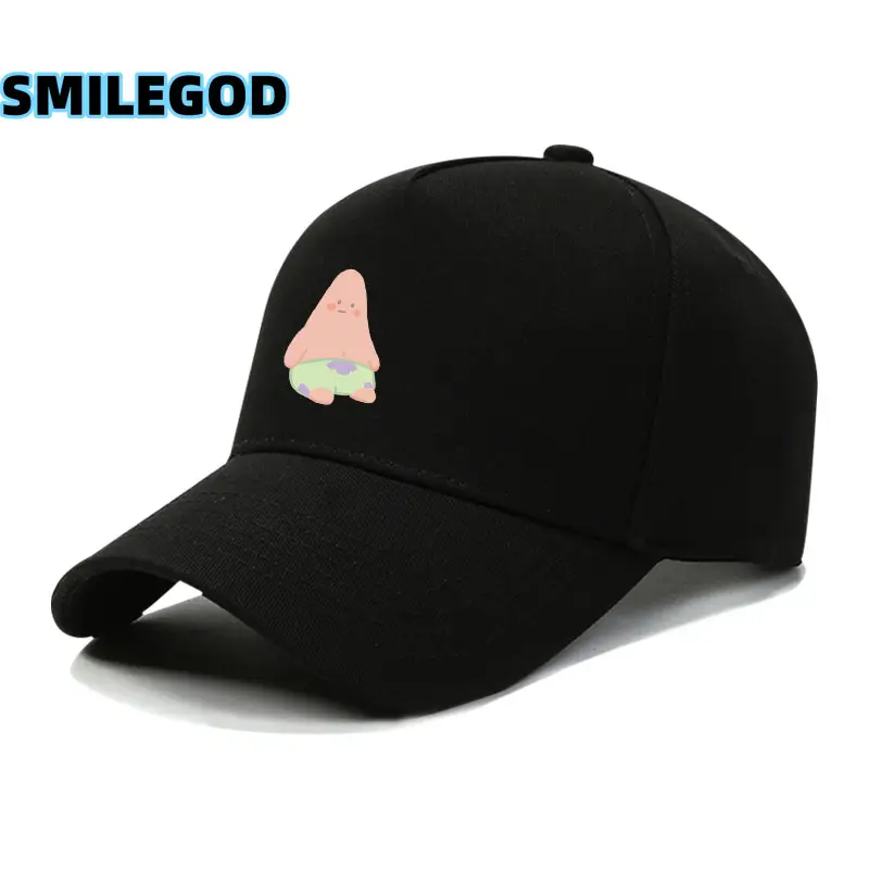 Spongebob Hat Red Baseball Cap for Men Women - Image 3