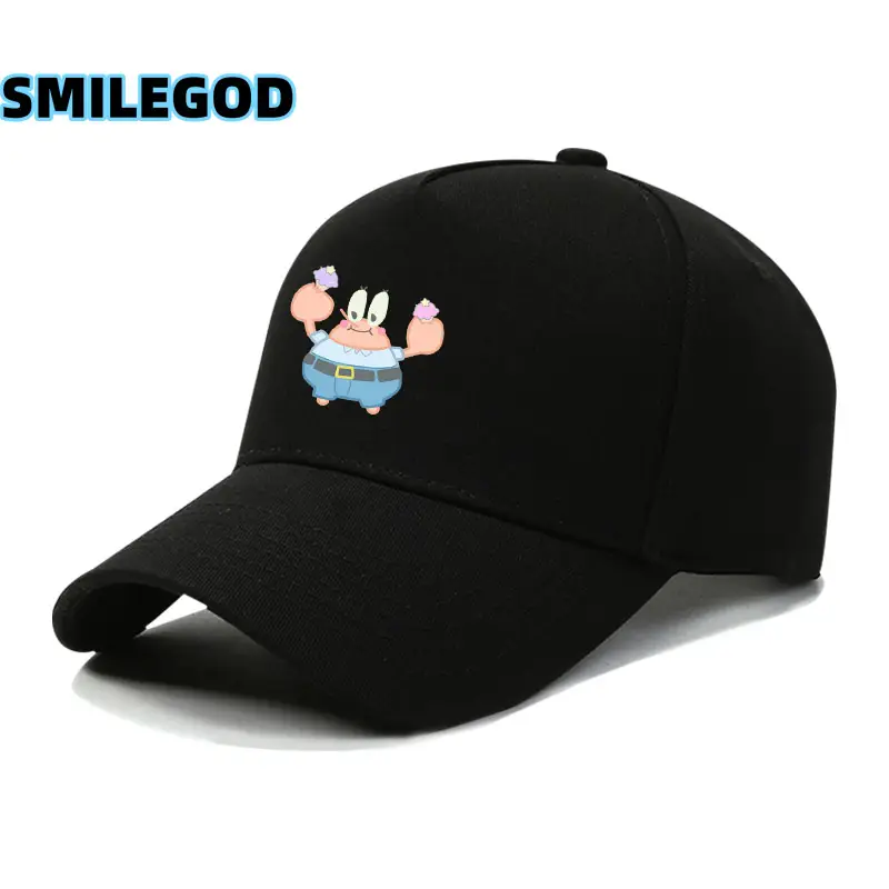 Spongebob Hat Red Baseball Cap for Men Women - Image 4