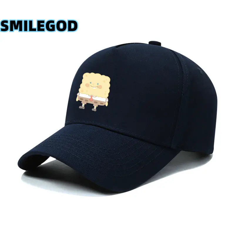 Spongebob Hat Red Baseball Cap for Men Women - Image 6