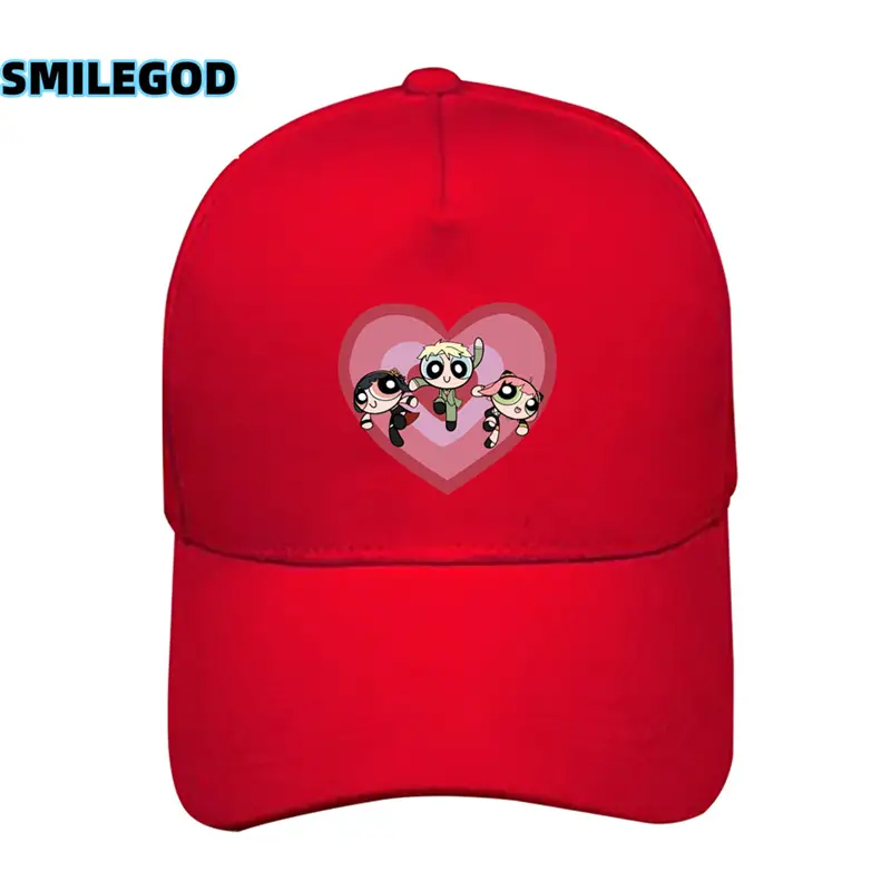 Red Anime Spy X Cap for Girls - Image 5