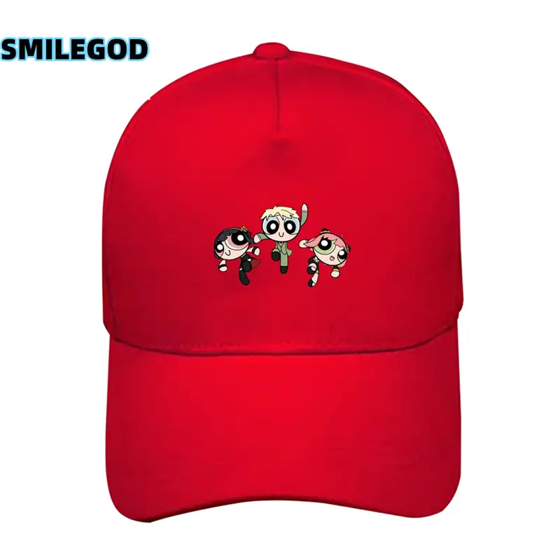 Red Anime Spy X Cap for Girls - Image 6