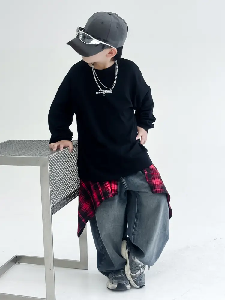 Boys Long Sleeve T-Shirt White Graphic Spring Autumn 2025 - Image 7
