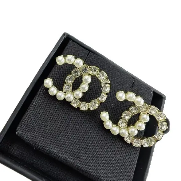 Pearl Pentagram Earrings High Quality Small - Image 103