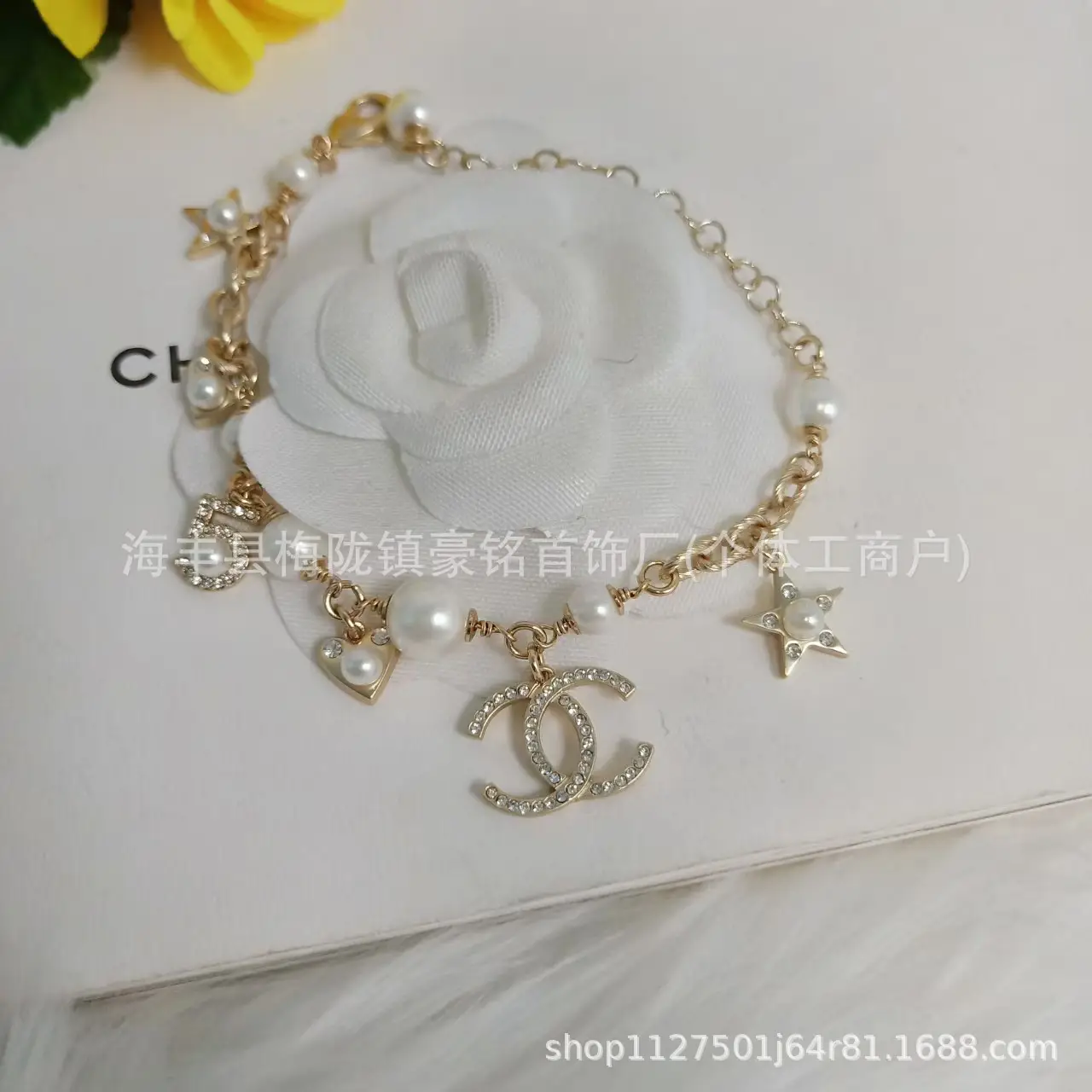 Pearl Pentagram Earrings High Quality Small - Image 33