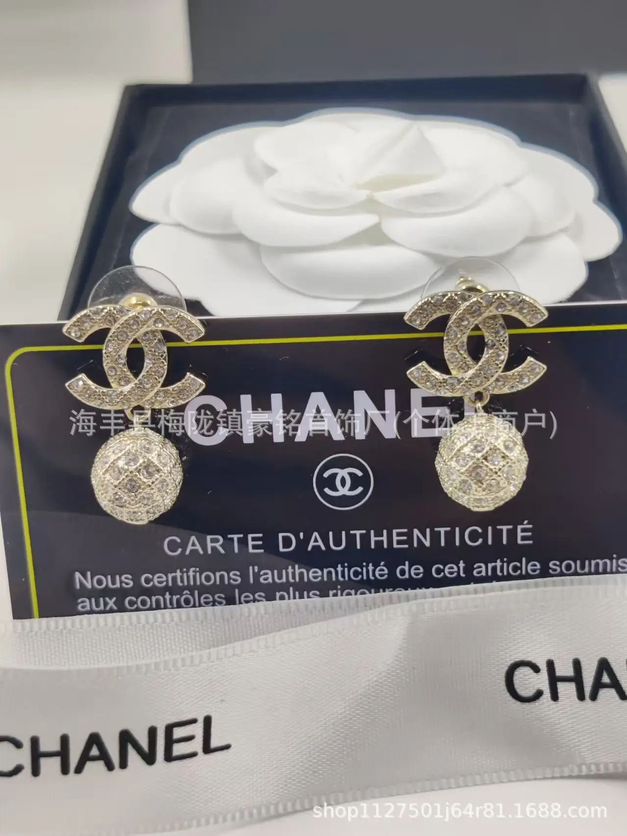 Pearl Pentagram Earrings High Quality Small - Image 34