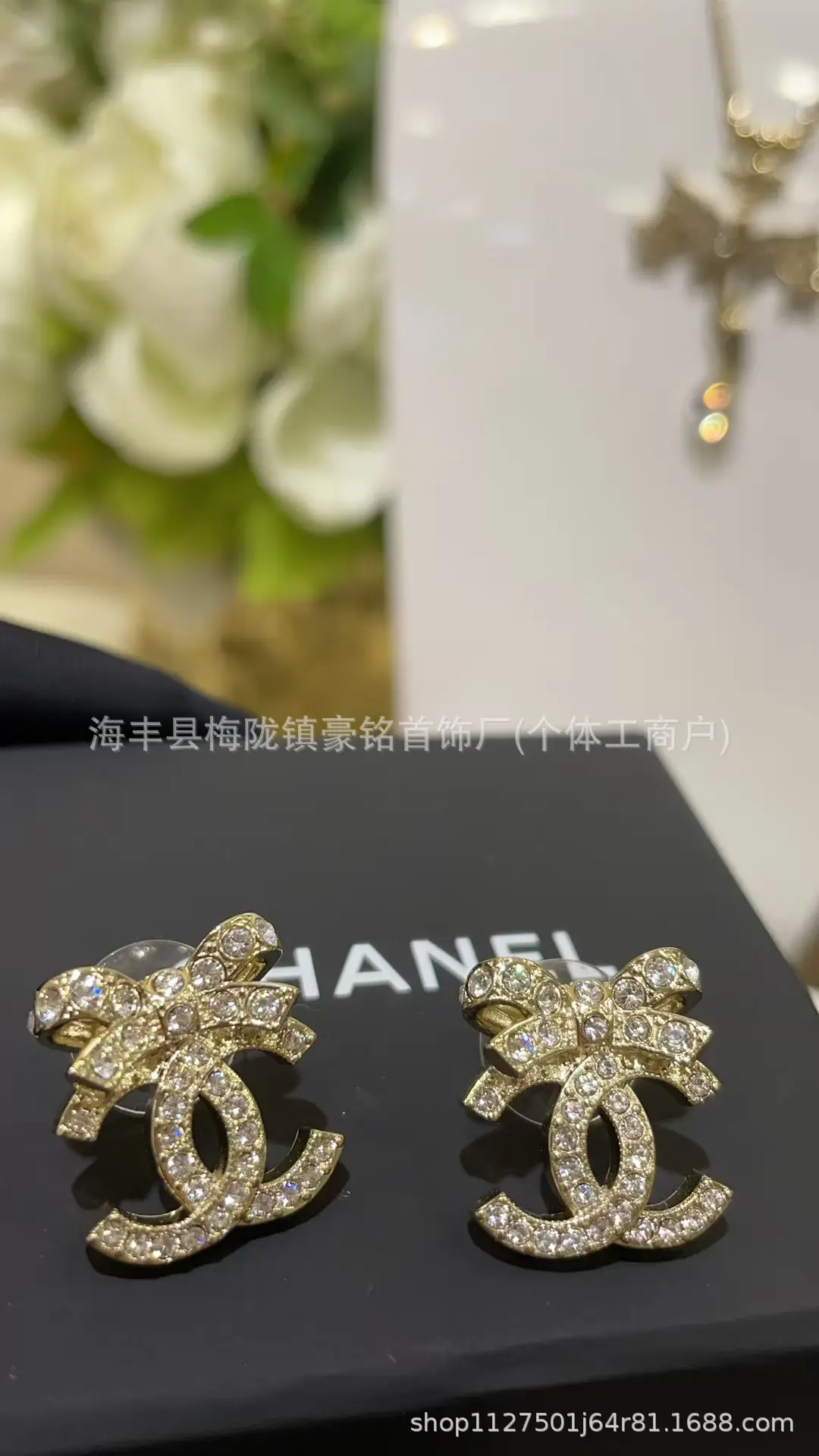 Pearl Pentagram Earrings High Quality Small - Image 46