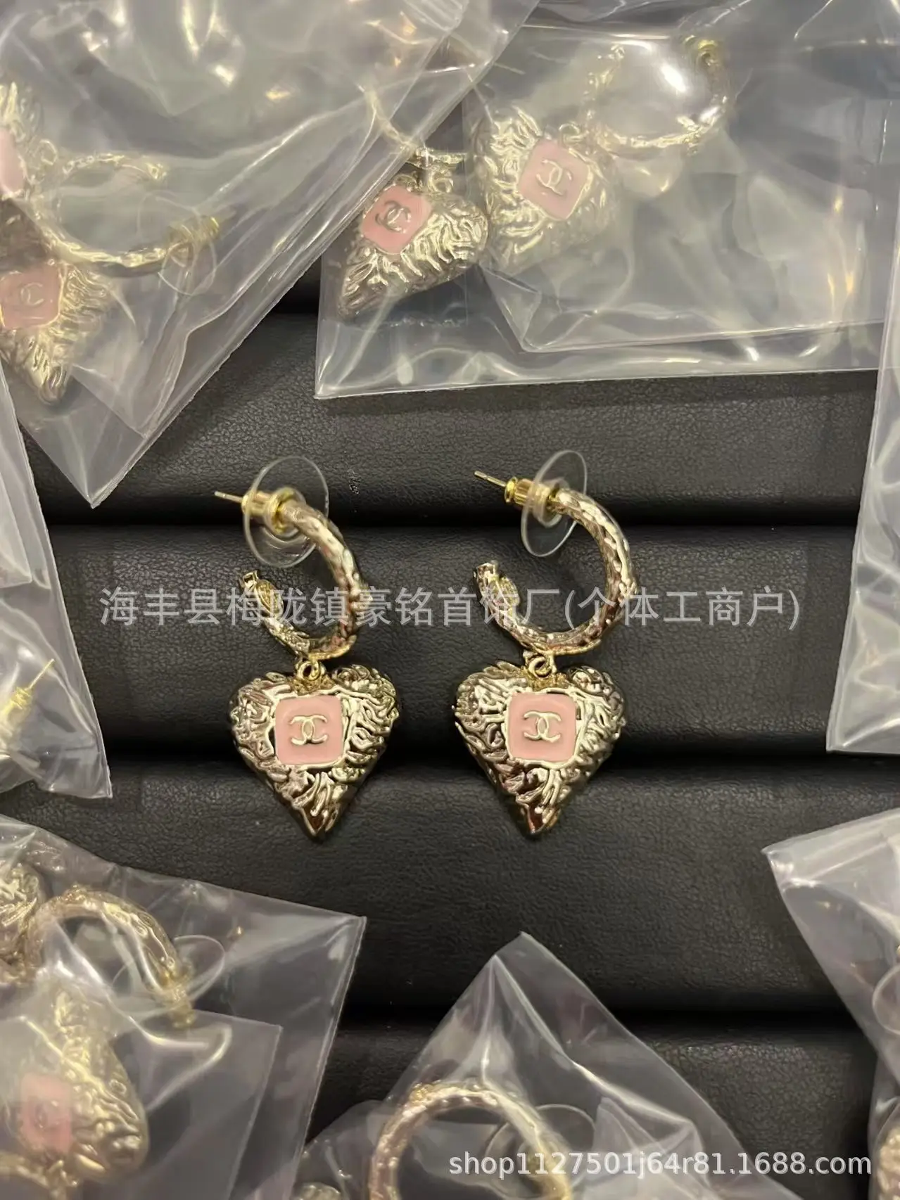 Pearl Pentagram Earrings High Quality Small - Image 53