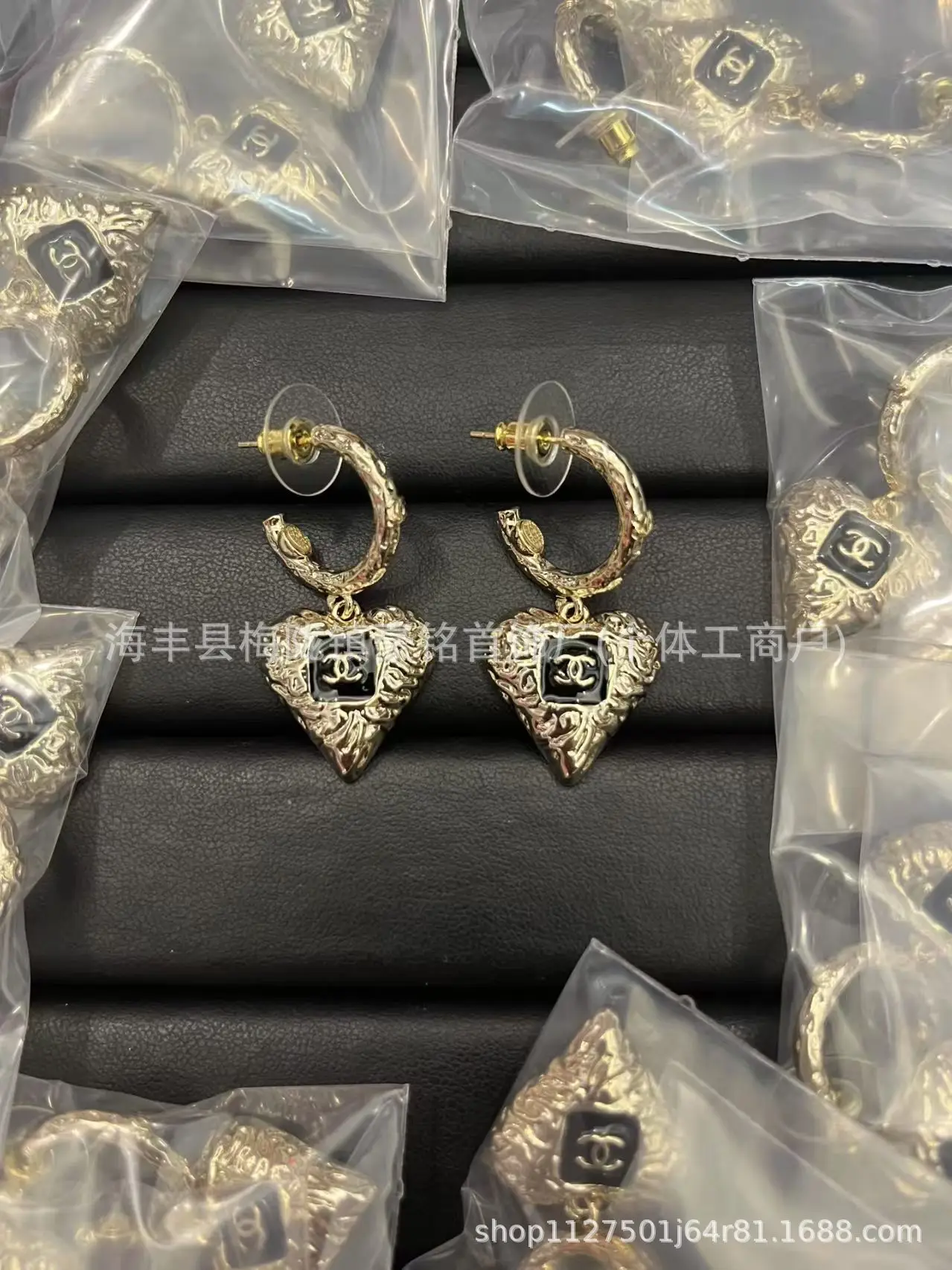 Pearl Pentagram Earrings High Quality Small - Image 54