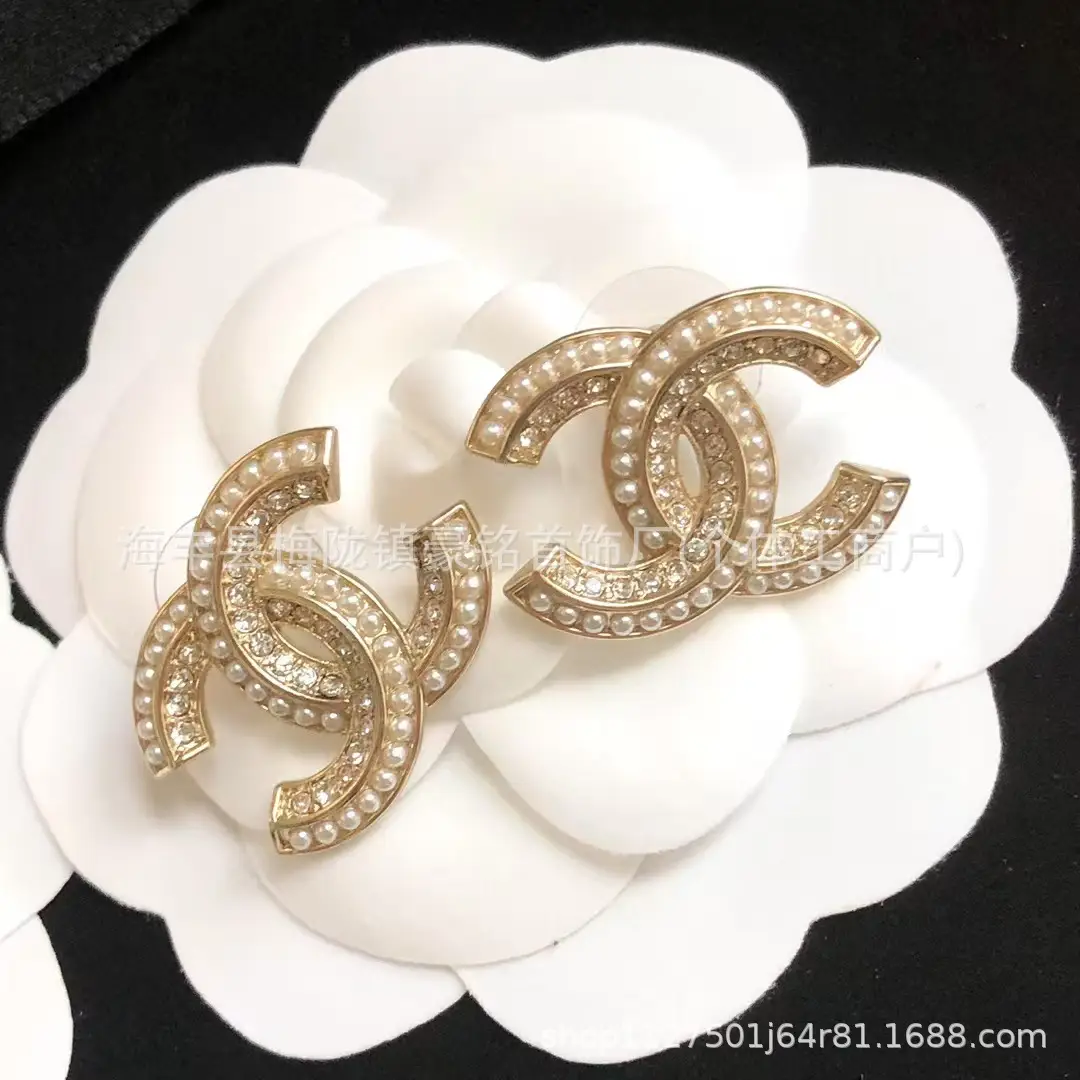 Pearl Pentagram Earrings High Quality Small - Image 72