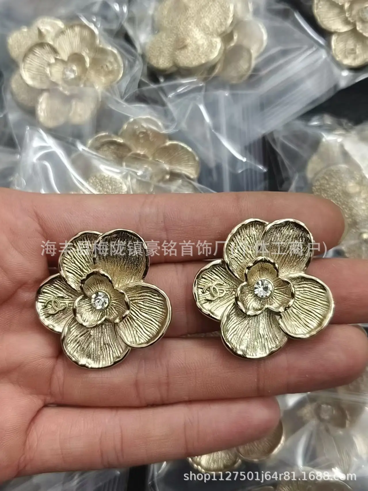 Pearl Pentagram Earrings High Quality Small - Image 94