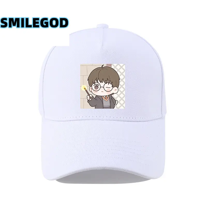 Harry Potter Printed Black Cap for Men Women - Image 27