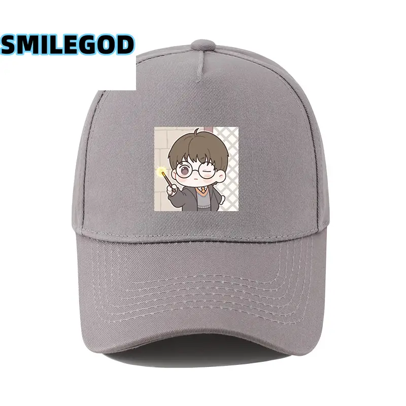 Harry Potter Printed Black Cap for Men Women - Image 19