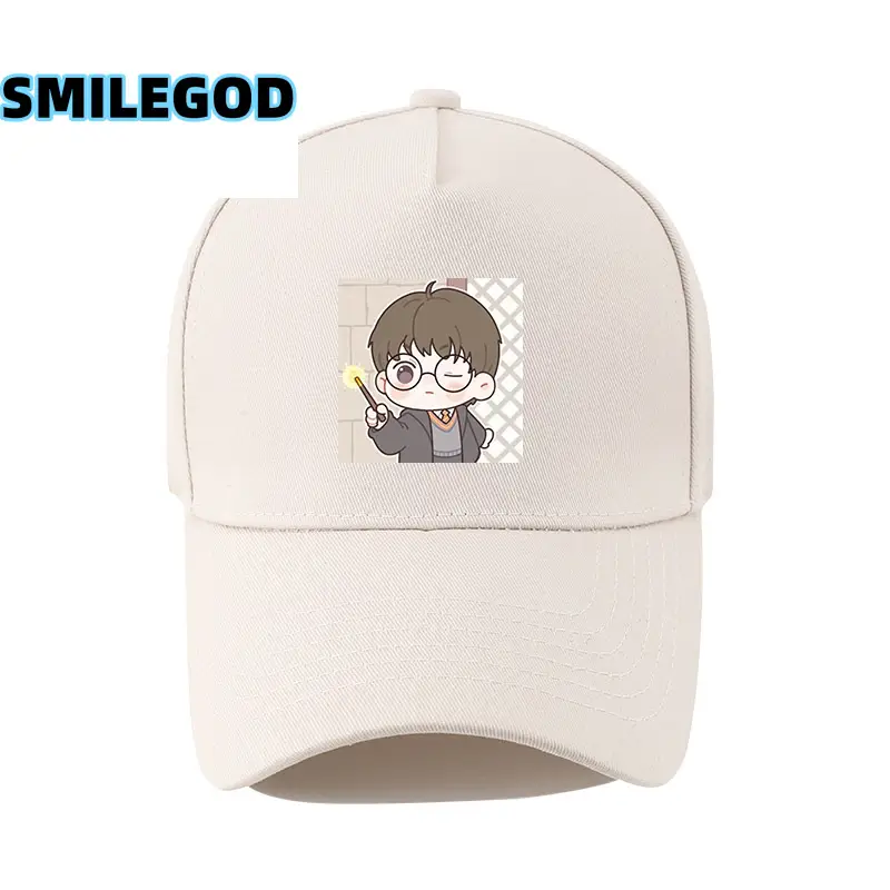 Harry Potter Printed Black Cap for Men Women - Image 23