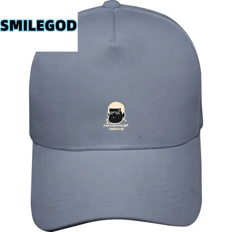 Men Black SMILEGOD Basketball Cap with Logo