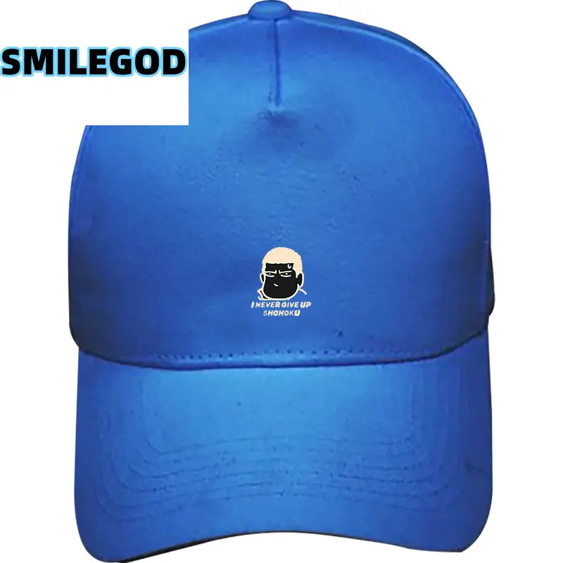 Men Black SMILEGOD Basketball Cap with Logo