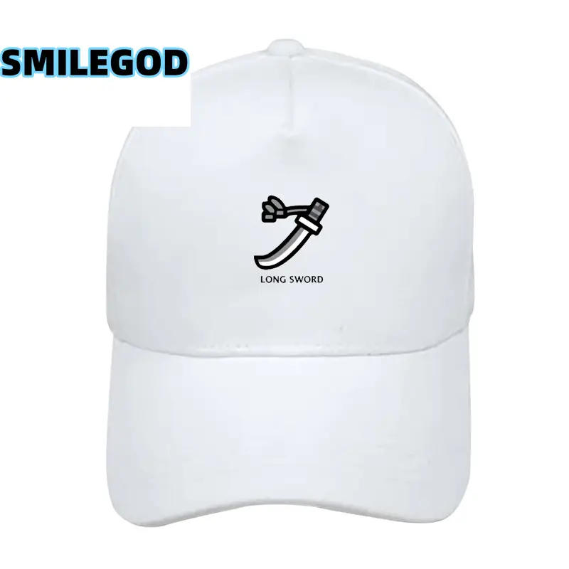 White Monster Hunter Graphic Cap for Men Women Sunshade Duck Cap - Image 2