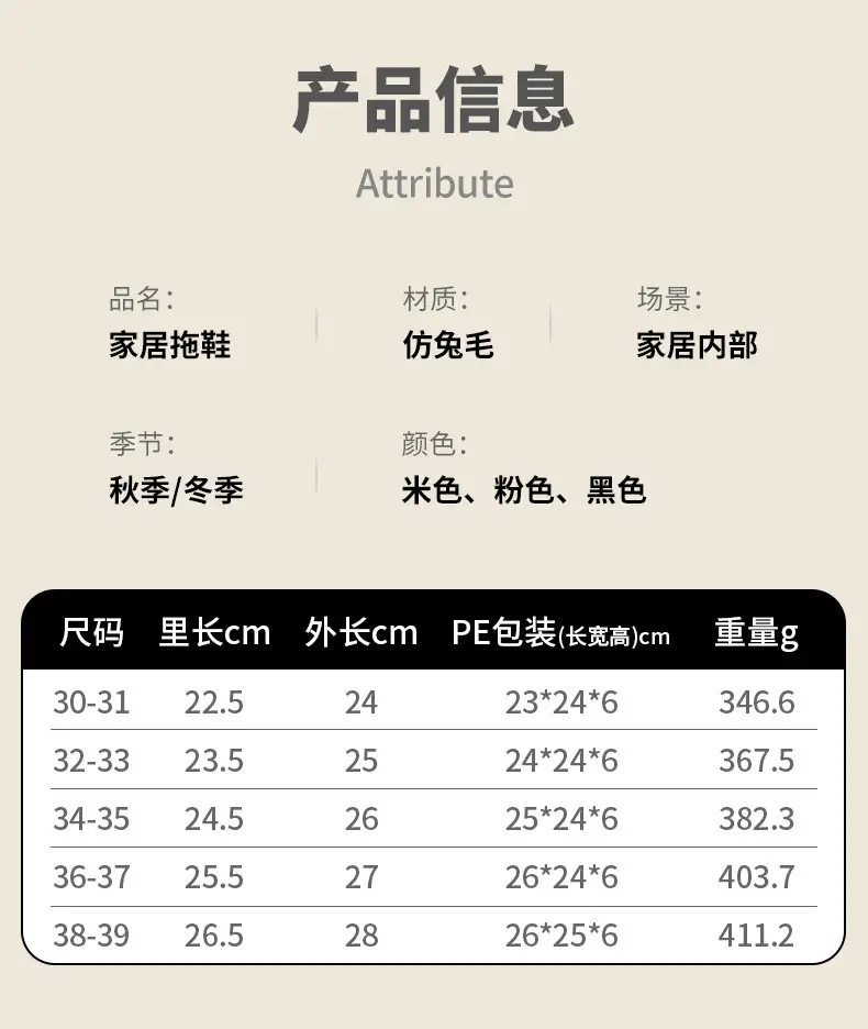 Cross-Border Autumn and Winter New Plush Mid-Calf Boots for Women Foreign Trade Wholesale Home Cotton Shoes Non-Slip Warm Bag Heel Cotton Slippers — feature 5