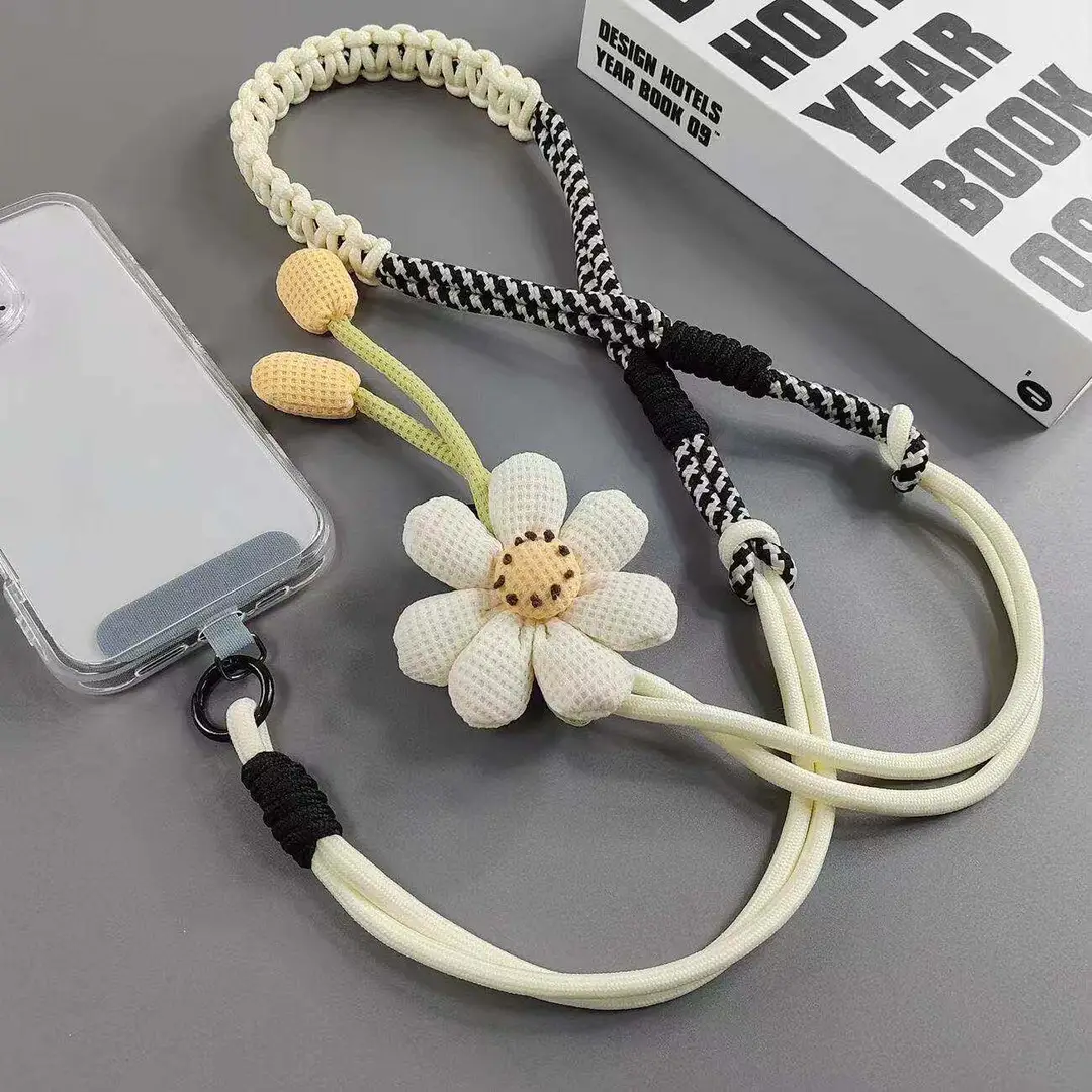 Travel Anti-Lost Mobile Phone Lanyard Cross-Body Strap Adjustable Anti-Fall Rope Leather Rope Necklace Pendant - Image 13