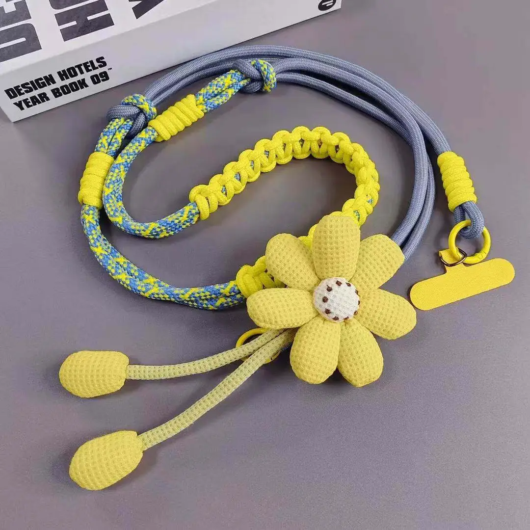 Travel Anti-Lost Mobile Phone Lanyard Cross-Body Strap Adjustable Anti-Fall Rope Leather Rope Necklace Pendant - Image 14