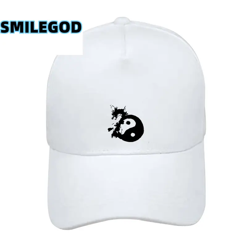 Men Women White Question Mark Cap - Image 2