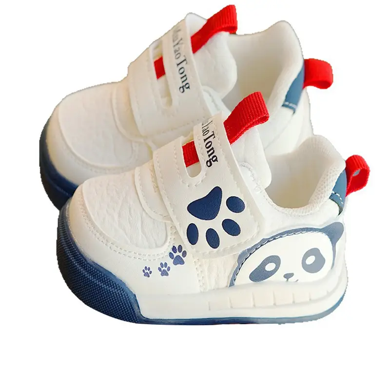 Toddler Shoes Cartoon Panda Non-Slip Spring Flat