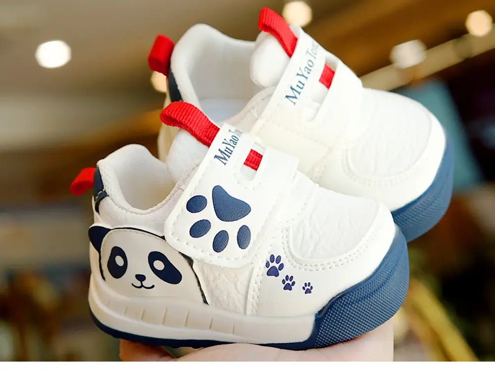 Toddler Shoes Cartoon Panda Non-Slip Spring Flat — feature 4