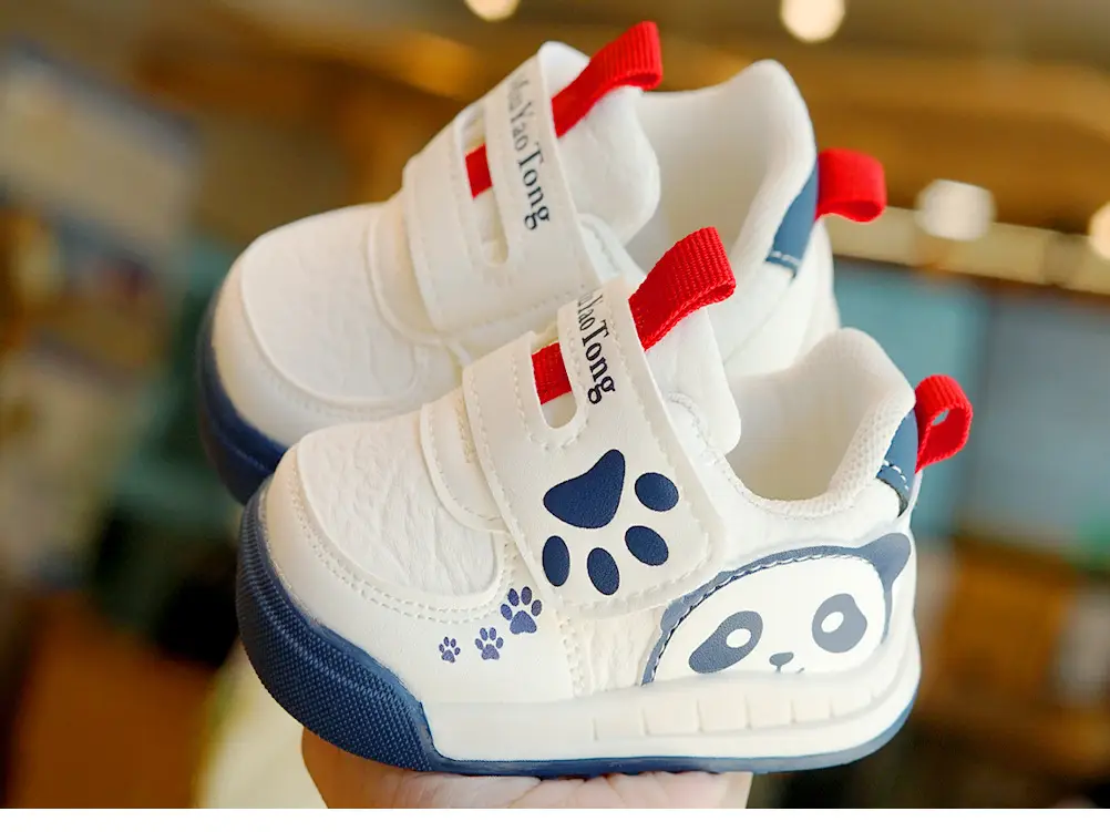Toddler Shoes Cartoon Panda Non-Slip Spring Flat — feature 5