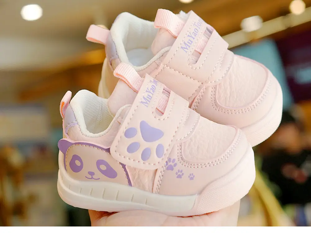 Toddler Shoes Cartoon Panda Non-Slip Spring Flat — feature 9