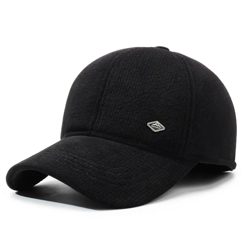 Men's Thickened Velvet Baseball Cap Winter Warm Outdoor - Image 2