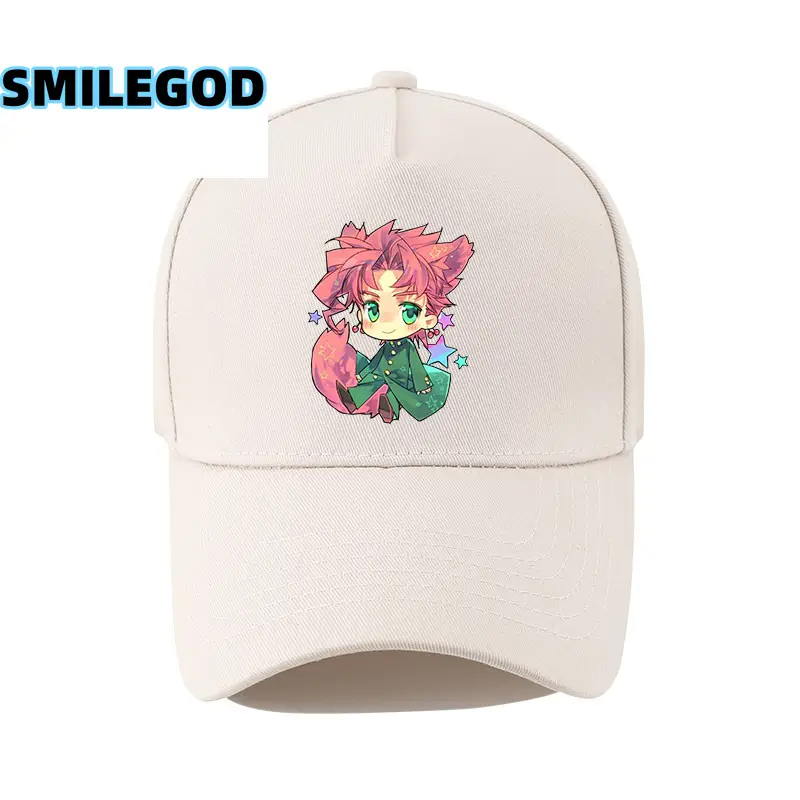 Men's Red Jojo Qiki Graphic Cap Sun Hat - Image 11