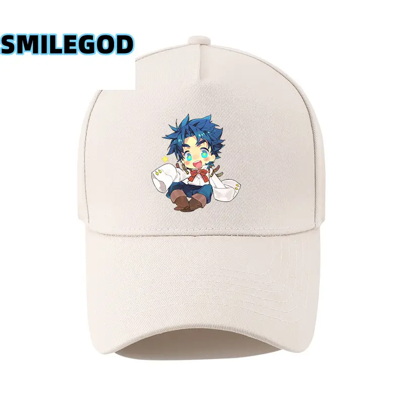 Men's Red Jojo Qiki Graphic Cap Sun Hat - Image 12