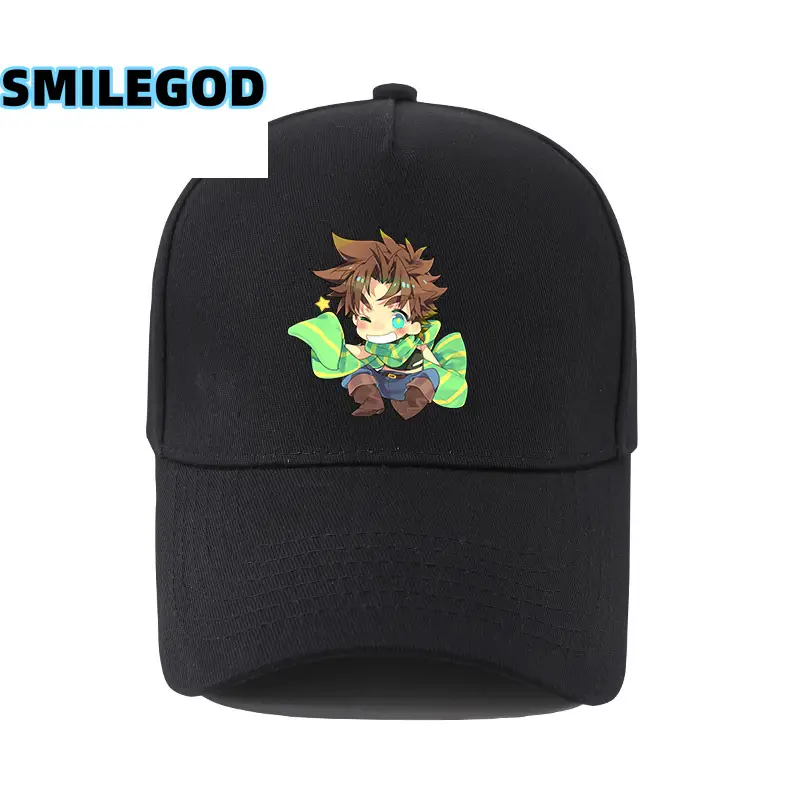 Men's Red Jojo Qiki Graphic Cap Sun Hat - Image 16