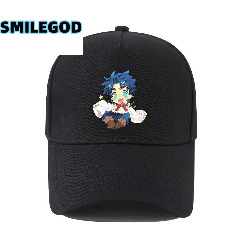 Men's Red Jojo Qiki Graphic Cap Sun Hat - Image 18