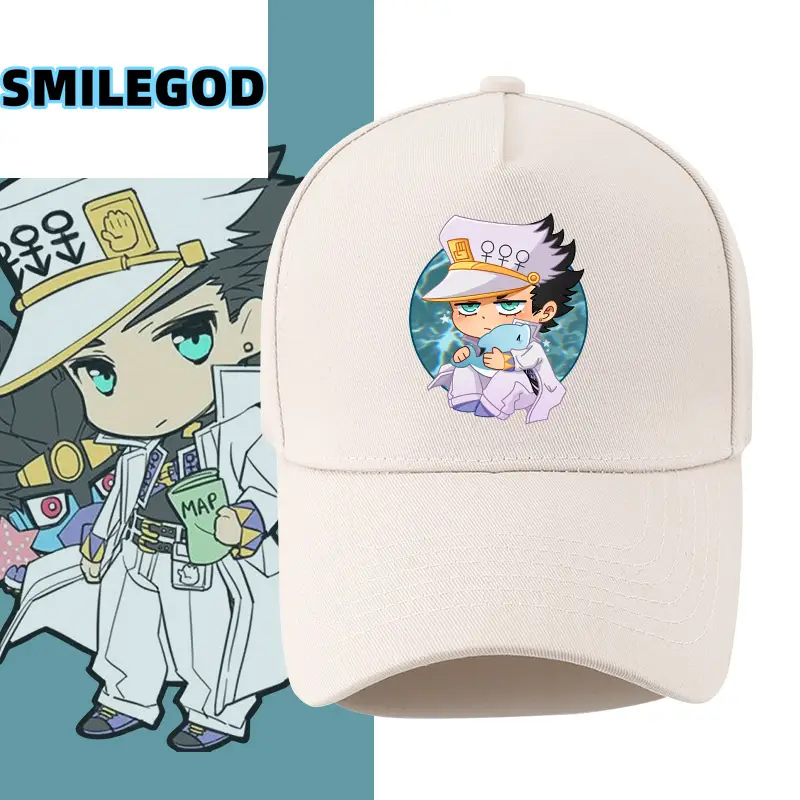 Men's Red Jojo Qiki Graphic Cap Sun Hat - Image 25