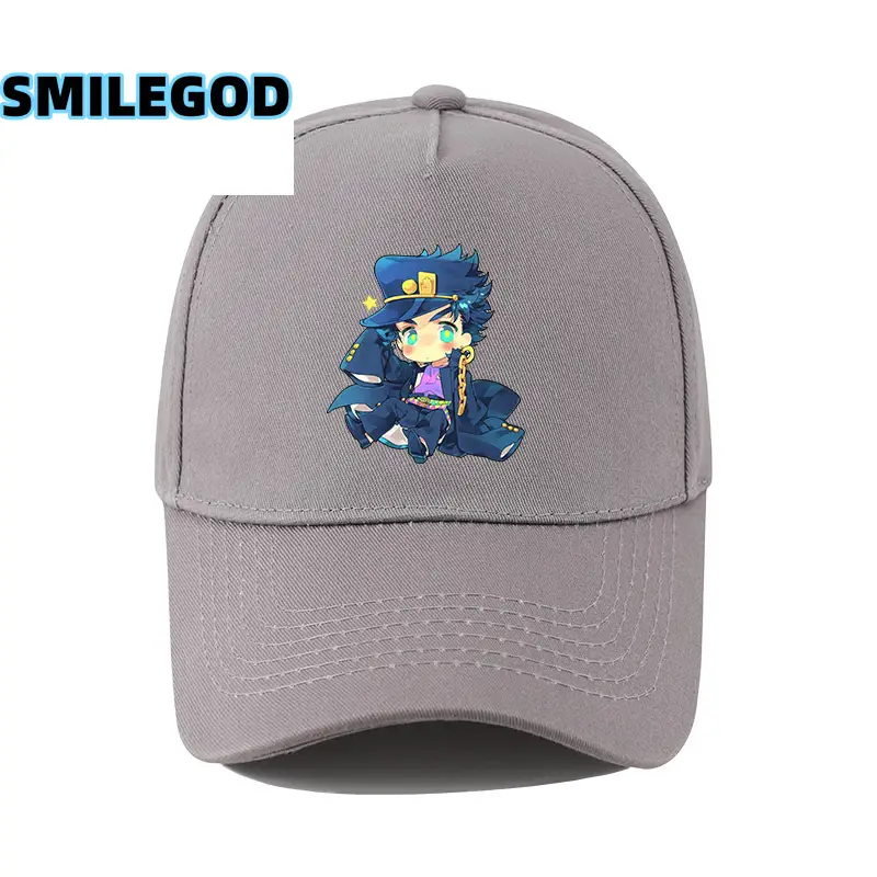 Men's Red Jojo Qiki Graphic Cap Sun Hat - Image 27