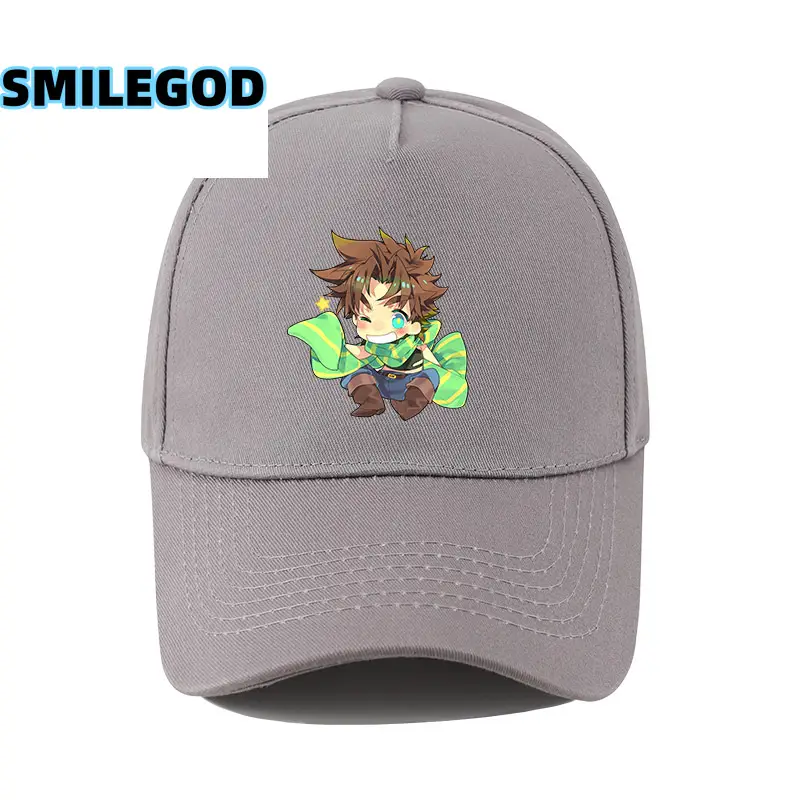 Men's Red Jojo Qiki Graphic Cap Sun Hat - Image 28