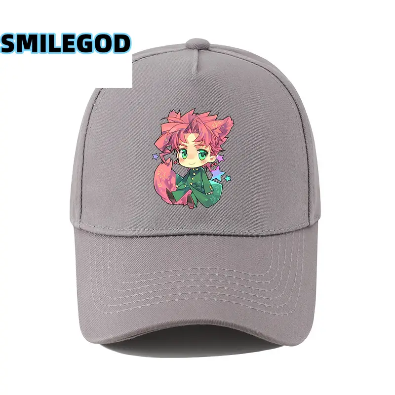 Men's Red Jojo Qiki Graphic Cap Sun Hat - Image 29