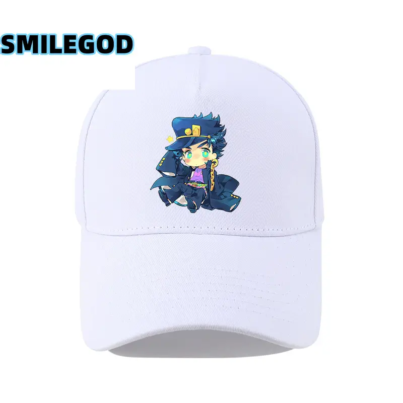 Men's Red Jojo Qiki Graphic Cap Sun Hat - Image 3