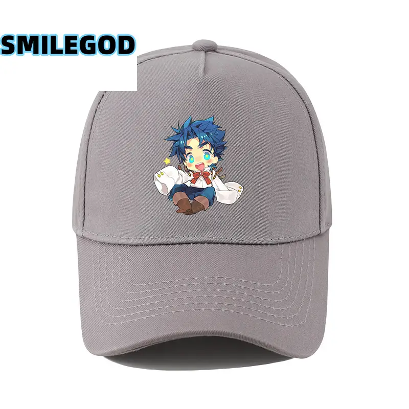 Men's Red Jojo Qiki Graphic Cap Sun Hat - Image 30