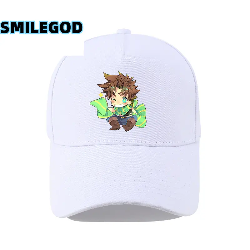 Men's Red Jojo Qiki Graphic Cap Sun Hat - Image 4