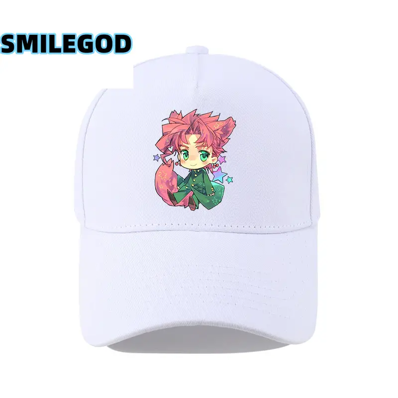 Men's Red Jojo Qiki Graphic Cap Sun Hat - Image 5