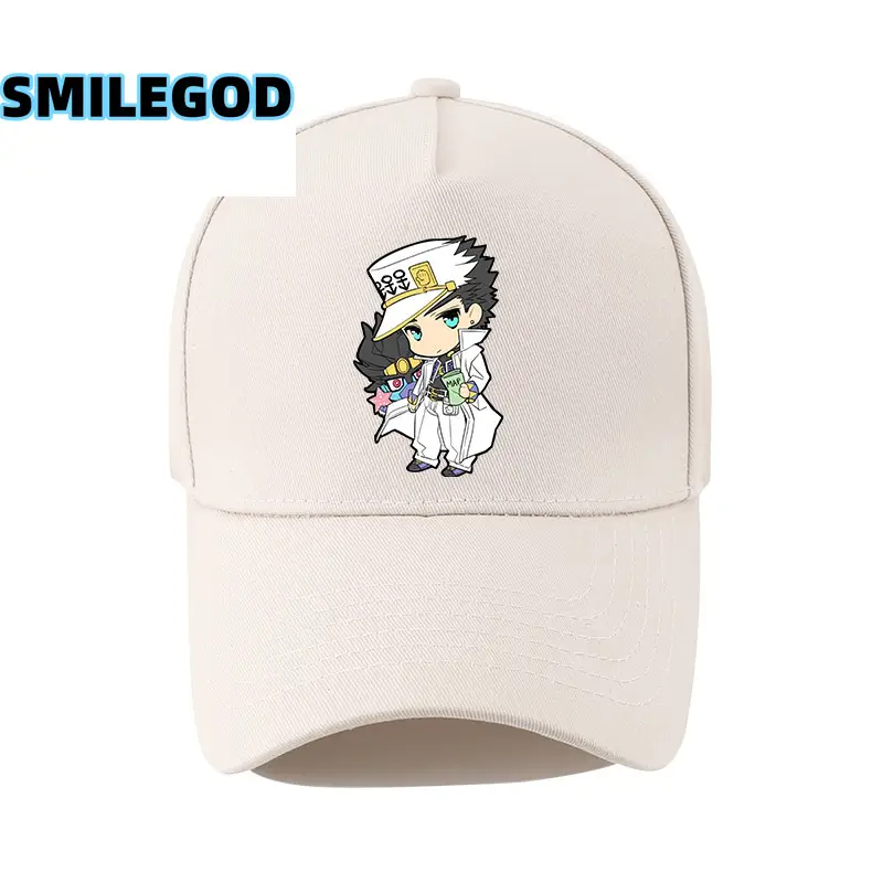 Men's Red Jojo Qiki Graphic Cap Sun Hat - Image 8