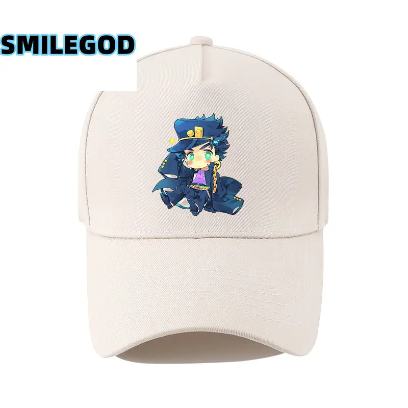 Men's Red Jojo Qiki Graphic Cap Sun Hat - Image 9